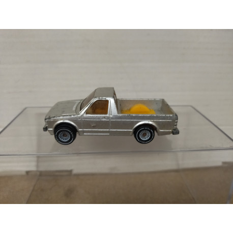 VOLKSWAGEN CADDY PICKUP TRUCK SILVER 1:55/apx 1:64 SIKU 1049 NO BOX