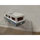 ROULOTTE/CARAVANA/WOHNWAGEN GREY/WHITE (2) 1:55/apx 1:64 SIKU 2518 NO BOX