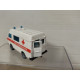 VOLKSWAGEN LT28 RETTUNGSWAGEN/AMBULANCIA 1:55/apx 1:64 SIKU 1623 NO BOX