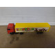 VOLVO F16 TRAILER HOLLYWOOD 1:100/apx 1:64 MAJORETTE 340 NO BOX