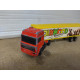 VOLVO F16 TRAILER HOLLYWOOD 1:100/apx 1:64 MAJORETTE 340 NO BOX