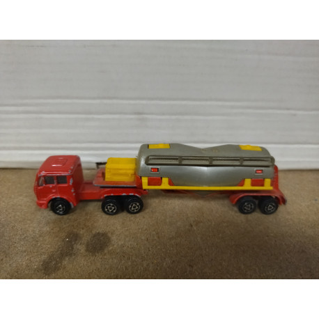 MERCEDES-BENZ TRAILER CISTERNA 1:100/apx 1:64 MAJORETTE 340 NO BOX