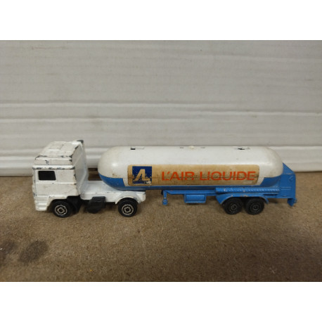 VOLVO F16 TANKER L´AIR LIQUIDE 1:100/apx 1:64 MAJORETTE 340 NO BOX