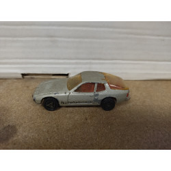 PORSCHE 924 SILVER (2) 1:60/apx 1:64 MAJORETTE 247 NO BOX