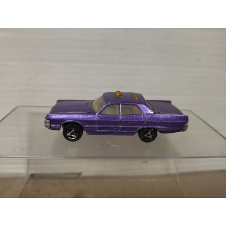 PLYMOUTH FURY II POLICE PURPLE 1:70/apx 1:64 MAJORETTE 216 NO BOX