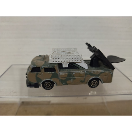 CAMION MISSILE LAUNCHER 1:100/apx 1:64 MAJORETTE NO BOX