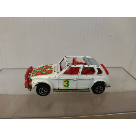 CITROEN DYANE RALLYE n3 1:60/apx 1:64 MAJORETTE 231 VINTAGE NO BOX