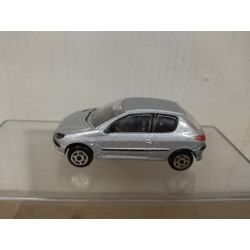 PEUGEOT 206 SILVER 1:53/ apx 1:64 MAJORETTE 205 NO BOX