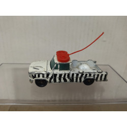 DODGE PICKUP TRUCK SAFARI WHITE 1:80/apx 1:64 MAJORETTE 212 NO BOX