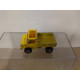 MERCEDES-BENZ UNIMOG SNOWPLOUGH YELLOW 1:82/apx 1:64 MAJORETTE 259 NO BOX