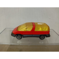 PONTIAC TRANS SPORT RED 1:55/apx 1:64 MAJORETTE 268 NO BOX