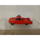 DODGE PICKUP TRUCK RED/FIRE 1:80/apx 1:64 MAJORETTE 212 NO BOX