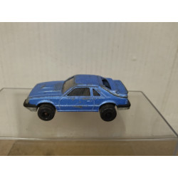 FORD MUSTANG SVO BLUE 1:59/apx 1:64 MAJORETTE NO BOX