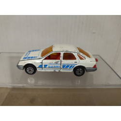FORD SIERRA WHITE 1:58/apx 1:64 MAJORETTE NO BOX