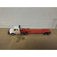SCANIA T142 TRUCK + TRAILER MB71 1:90/apx 1:64 MATCHBOX NO BOX