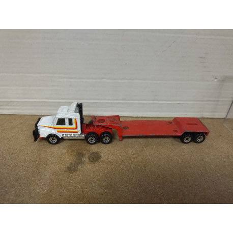 SCANIA T142 TRUCK + TRAILER MB71 1:90/apx 1:64 MATCHBOX NO BOX