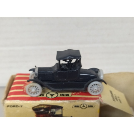 FORD MODEL T NEGRO 1:87 H0 ANGUPLAS MINI CARS BOX