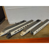TREN EUROMED CONJUNTO X 4 NO FUNCIONA/DESGUACE 1:87 H0 MEHANO NO BOX