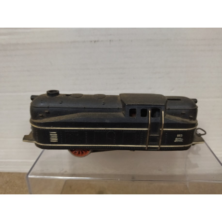 LOCOMOTORA 840 NEGRA 1:87 H0 PAYA DESGUACE/NO BOX