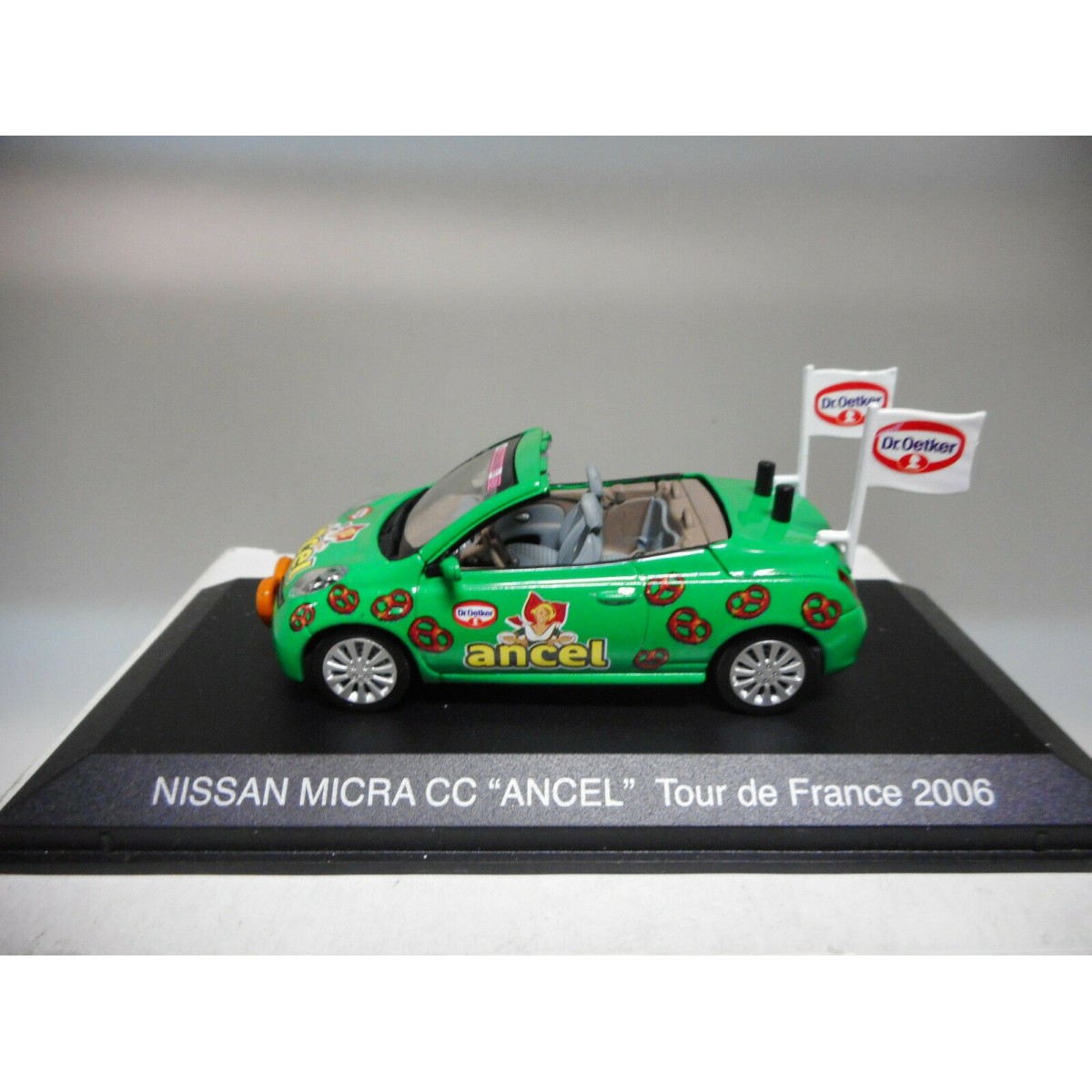 NISSAN MICRA CC ANCEL LE TOUR FRANCE NOREV 1:43 - BCN STOCK CARS
