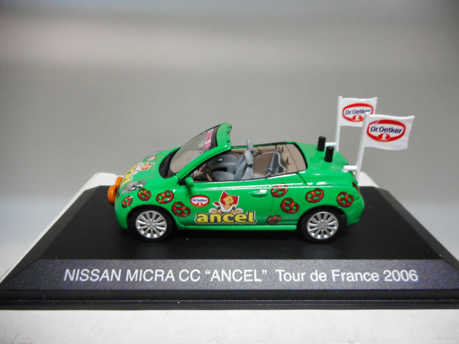 NISSAN MICRA CC ANCEL LE TOUR FRANCE NOREV 1:43 - BCN STOCK CARS