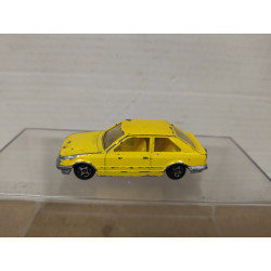 FORD ESCORT YELLOW (2) apx 1:64 NOREV MINI JET BOX NO BOX
