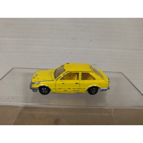 FORD ESCORT YELLOW (2) apx 1:64 NOREV MINI JET BOX NO BOX