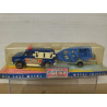 FOURGON POLICE + REMORQUE BATEAU 500 apx 1:64 NOREV MINI JET BLISTER OUVERT