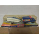 FOURGON POLICE + REMORQUE BATEAU 500 apx 1:64 NOREV MINI JET BLISTER OUVERT