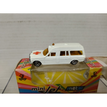 MERCEDES-BENZ BINZ AMBULANCE (2) apx 1:64 NOREV MINI JET 410 BOX