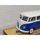 VOLKSWAGEN T1 TRANSPORTER BUS WHITE/BLUE 1:64 SCHUCO