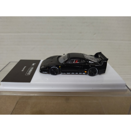 FERRARI F40 BLACK ROAD64 1:64 TARMAC DIECASTCOM MADRID 2026