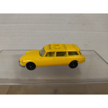 CITROEN ID 19 BREAK SAFARI YELLOW apx 1:64 CORGI WHIZZWHEELS NO BOX