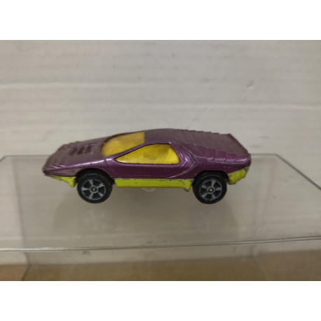 BERTONE CARABO PURPLE (2) apx 1:64 CORGI WHIZZWHEELS NO BOX