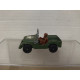 WILLYS JEEP GREEN USA apx 1:64 CORGI WHIZZWHEELS NO BOX
