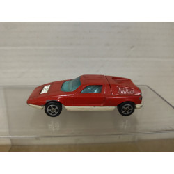 MERCEDES-BENZ C 111 RED apx 1:64 CORGI ROCKETS NO BOX
