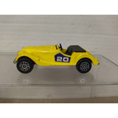 MORGAN PLUS 8 YELLOW apx 1:64 CORGI ROCKETS NO BOX