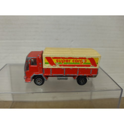 FORD CARGO SUPER CARGO RED 1:100/apx 1:87 H0 MAJORETTE NO BOX