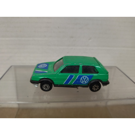 VOLKSWAGEN GOLF 2 GTi GREEN 1:56/apx 1:64 MAJORETTE 235 NO BOX