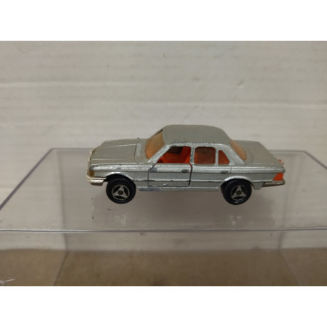 MERCEDES-BENZ W116 450 SE SILVER 1:60/apx 1:64 MAJORETTE 249 NO BOX