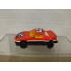 PONTIAC FIERO RED/WHITE/BLACK 1:55/apx 1:64 MAJORETTE 206 NO BOX