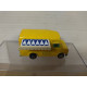 FOURGON (FORD E-350) ICE CREAM YELLOW (1) 1:67/apx 1:64 MAJORETTE 224/259 NO BOX