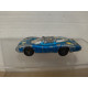 PORSCHE LE MANS BLUE (2) 1:65/apx 1:64 MAJORETTE 232 NO BOX RAIL ROUTE