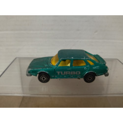 SAAB 900 TURBO GREEN 1:62/apx 1:64 MAJORETTE 284 NO BOX