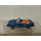 FORD MUSTANG CONVERTIBLE BLUE 1:59/apx 1:64 MAJORETTE NO BOX