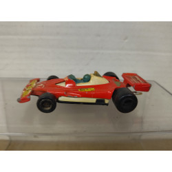 FERRARI 312 T2 FORMULA F1 RACING CAR 1:50/apx 1:64 MAJORETTE 232 NO BOX