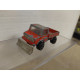 MERCEDES-BENZ UNIMOG SNOWPLOUGH RED (2) 1:82/apx 1:64 MAJORETTE 259 NO BOX