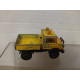 MERCEDES-BENZ UNIMOG SNOWPLOUGH YELLOW (2) 1:82/apx 1:64 MAJORETTE 259 NO BOX