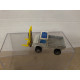 MERCEDES-BENZ UNIMOG LIFTER WHITE (1) 1:82/apx 1:64 MAJORETTE 215 NO BOX