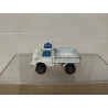 MERCEDES-BENZ UNIMOG LIFTER WHITE (2) 1:82/apx 1:64 MAJORETTE 215 NO BOX